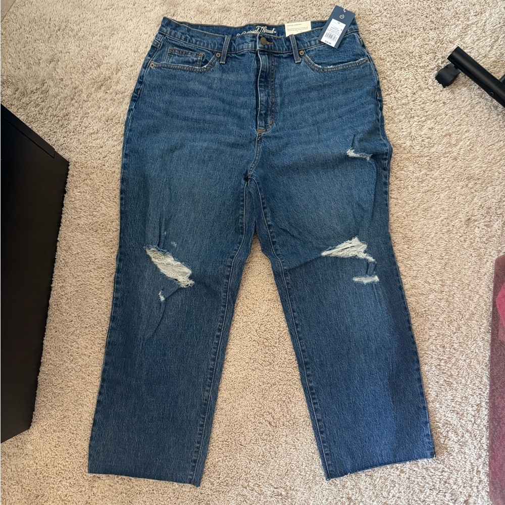 NWT Universal Thread Vintage Stretch straight leg jeans, 16 reg